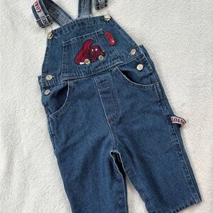 Kids Blue Denim Overalls